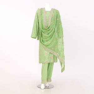 Pakistani Embroidered 3 Piece Suit Arrotti