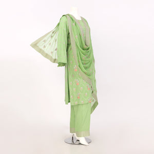 Pakistani Embroidered 3 Piece Suit Arrotti