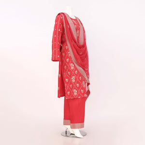 Pakistani Embroidered 3 Piece Suit Arrotti