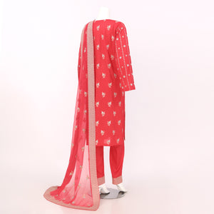 Pakistani Embroidered 3 Piece Suit Arrotti