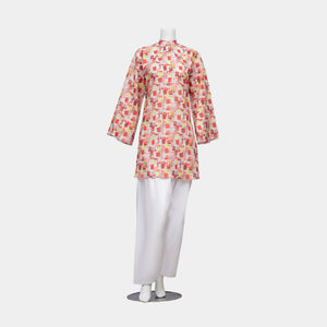Unstitched Lawn Shirt Arrotti
