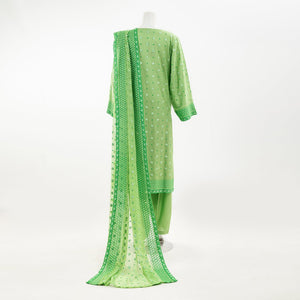 Pakistani Embroidered 3 Piece Suit Arrotti