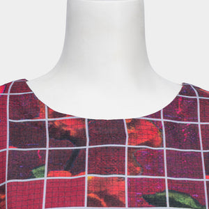 Unstitched Viscose Lawn Shirt Arrotti