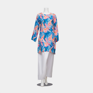 Unstitched Viscose Lawn Shirt Arrotti