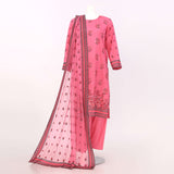 Pakistani Embroidered 3 Piece Suit Arrotti