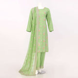 Pakistani Embroidered 3 Piece Suit Arrotti