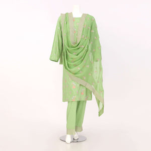 Pakistani Embroidered 3 Piece Suit Arrotti