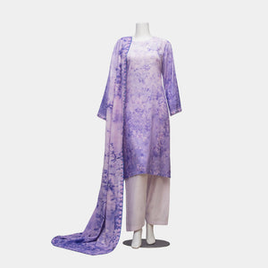 Unstitched Viscose Lawn 3 Piece Suit Arrotti