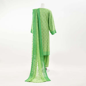 Pakistani Embroidered 3 Piece Suit Arrotti