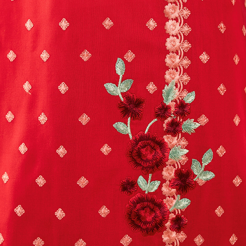 Pakistani Embroidered 3 Piece Suit