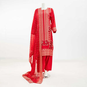 Pakistani Embroidered 3 Piece Suit                                Arrotti