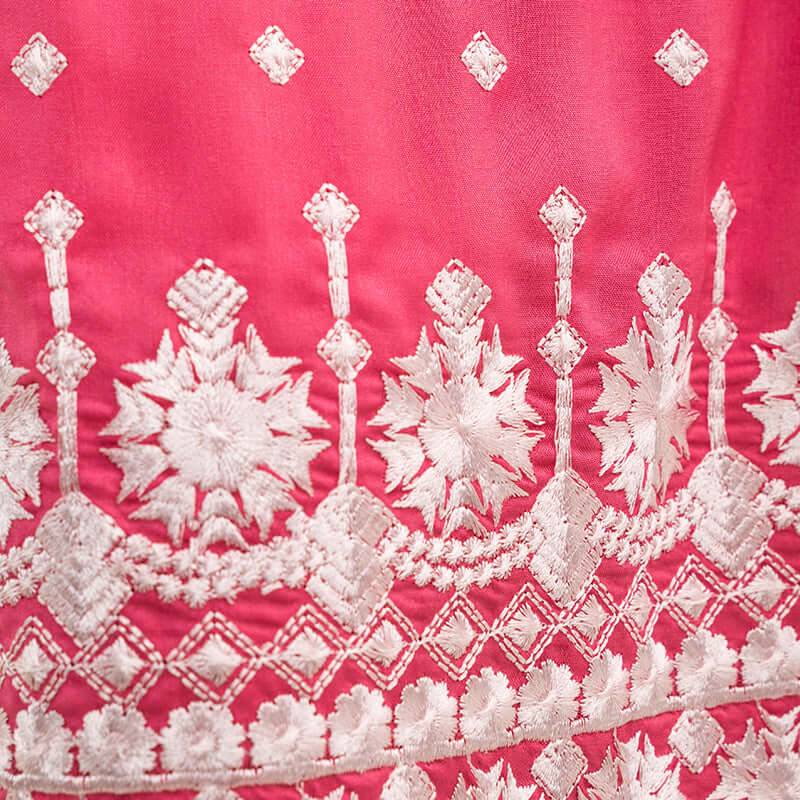 Pakistani Embroidered 3 Piece Suit Arrotti