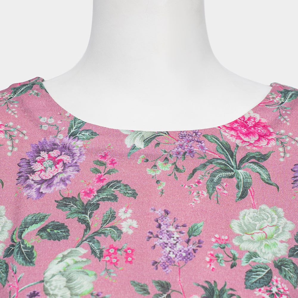 Unstitched Viscose Lawn 3 Piece Suit